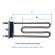Ремонтный комплект для стиральных машин(ТЭН 1900 Вт, помпа Askoll, ремень J5), Samsung 6