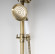 Душевая система со смесителем, цвет бронза, арт. ST300 Bronze, ESKO